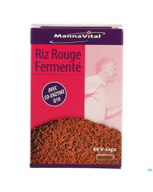 Mannavital riz rouge fermente+co enzyme q10