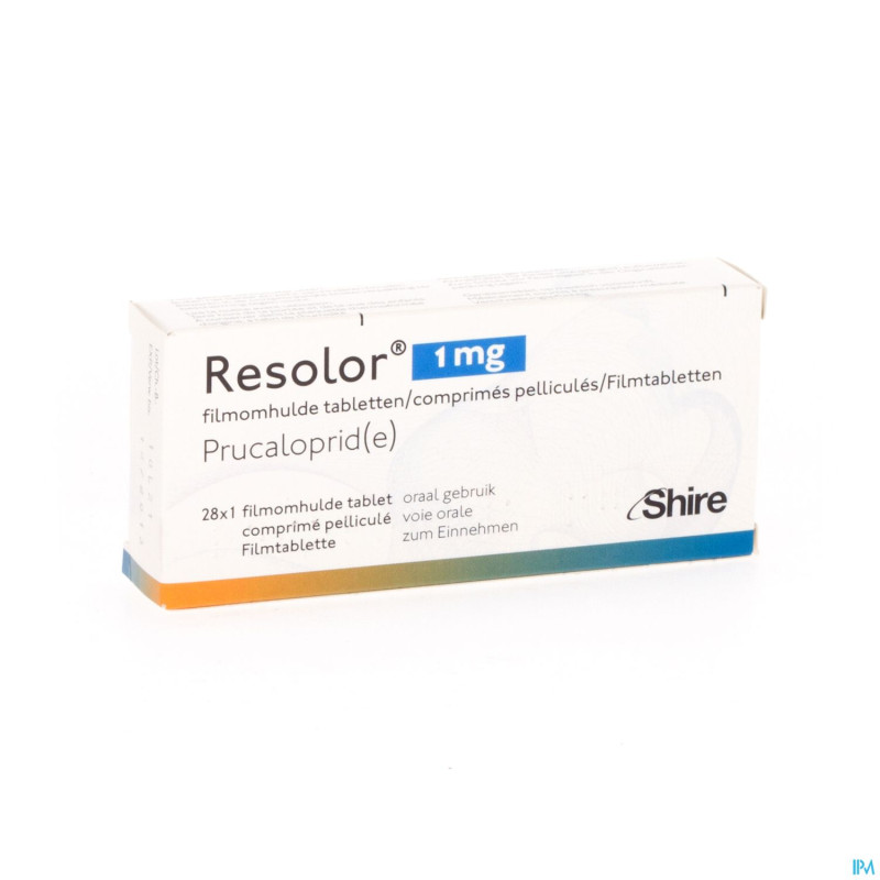 Resolor 1 mg comp pell 28 x 1 mg