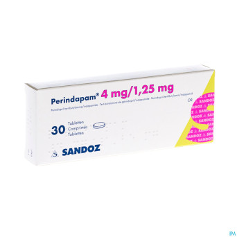 Perindopril/indapamide sandoz tabl 30x4mg/1,250mg