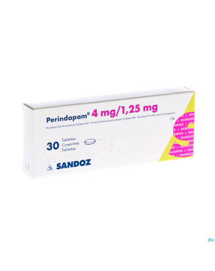 Perindopril/indapamide sandoz tabl 30x4mg/1,250mg