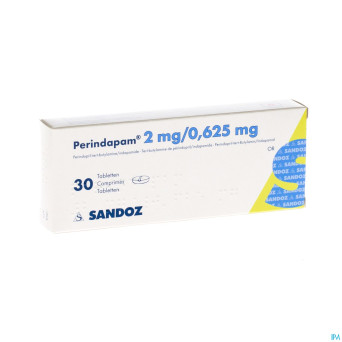 Perindopril/indapamide sandoz tabl 30x2mg/0,625mg