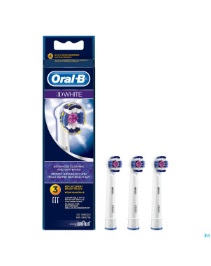 Oral-b refill eb18-3 pro white 3
