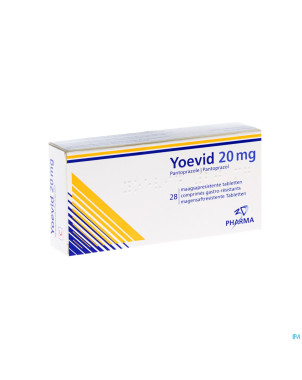 Yoevid 20 mg comp gastro res  28
