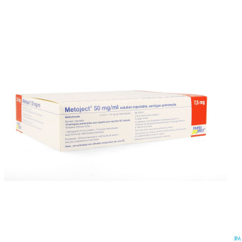 Metoject 50mg/ml sol inj ser pre  7,5mg/0,15ml 12