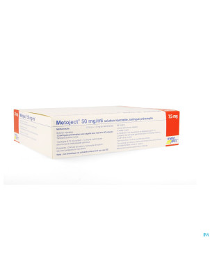 Metoject 50mg/ml sol inj ser pre  7,5mg/0,15ml 12