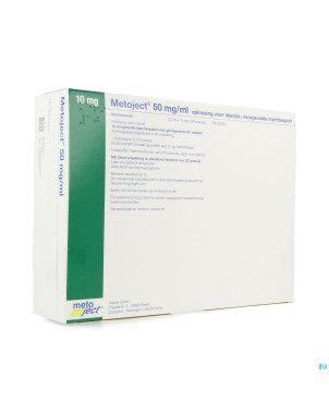 Metoject 50mg/ml sol inj ser pre 10,0mg/0,20ml 12
