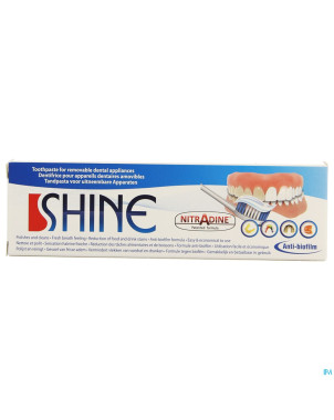 Nitradine shine dentifrice 45g