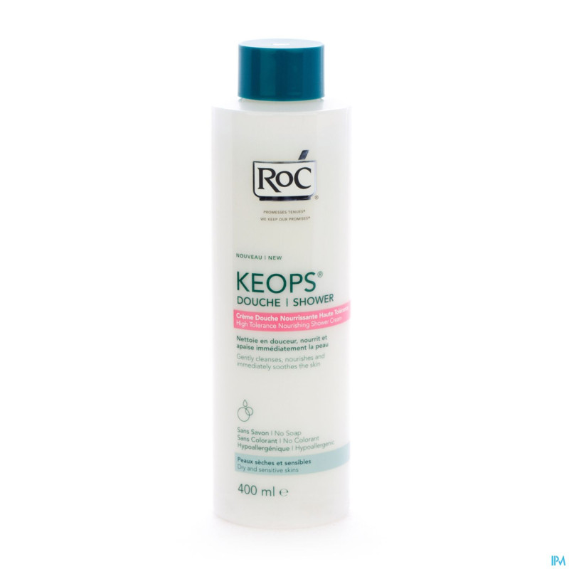 Roc keops creme douche nouris. haute tol.    400ml