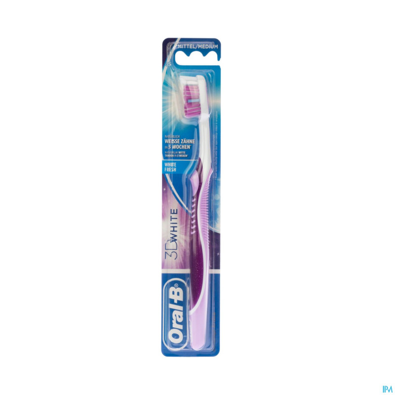 Oral b brosse 3d white 35m + 15ml plux xwhite