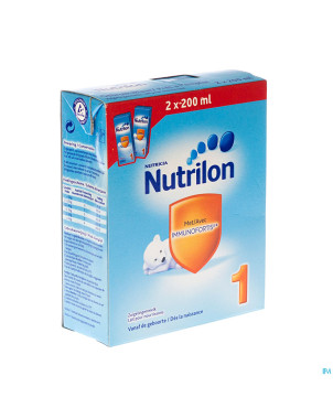 Nutrilon 1 lait nourrissons 2x200ml