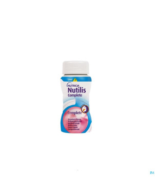 Nutilis complete level 3 drink fraise fl 4x125ml