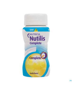 Nutilis complete level 3 drink vanille fl 4x125ml