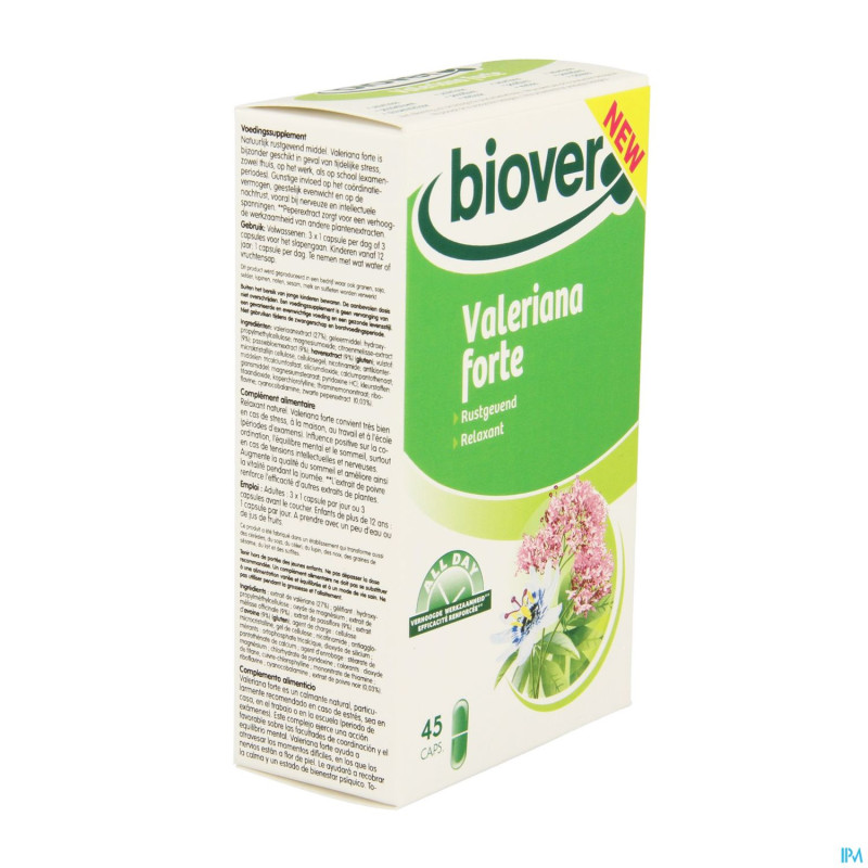 Biover valeriana forte    caps 45
