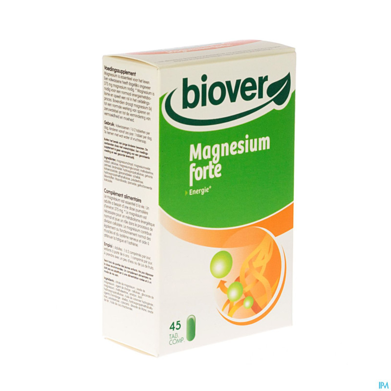 Biover magnesium forte    tabl 45