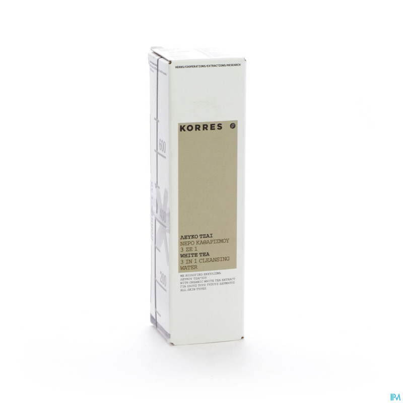 Korres kf eau 3en1 demaq the blanc    200ml