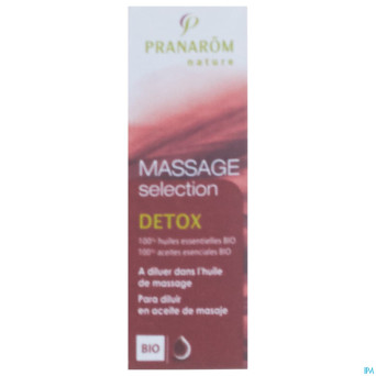 Massage selection detox    hle ess  10ml pranarom