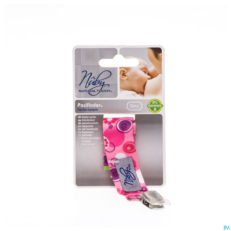 Nuby attache sucette 1    67679