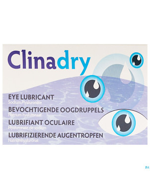 Clinadry gutt oculaire unidose 20x0,25ml