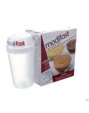 Modifast intensive pack mix(pudding+shakes+shaker)