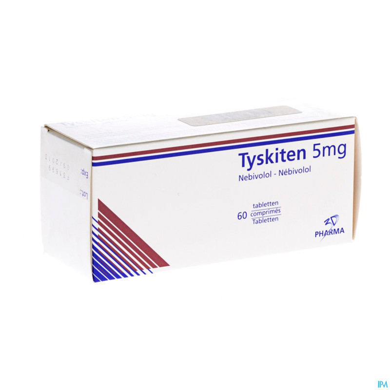Tyskiten 3ddd comp 60 x  5 mg