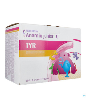 Tyr anamix junior lq orange 36x125ml