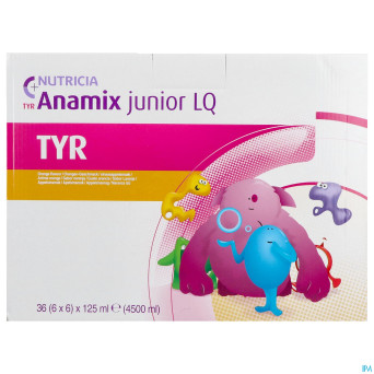 Tyr anamix junior lq orange 36x125ml