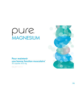 Pure magnesium    caps 30