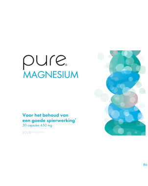 Pure magnesium    caps 30