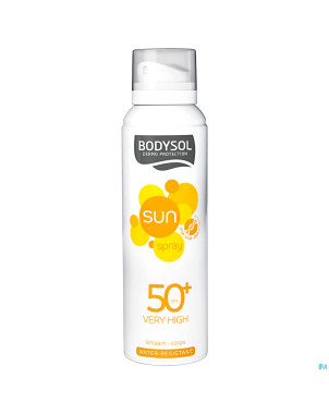 Bodysol sunspray ip50+ 150ml