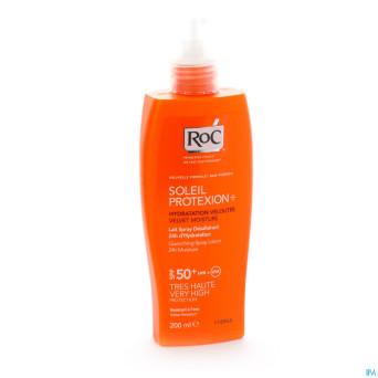 Roc soleil protexion lait spray desalt ip50+ 200ml