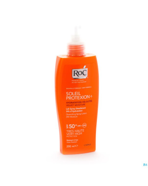 Roc soleil protexion lait spray desalt ip50+ 200ml