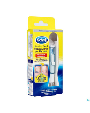 Scholl cure ongles fongiques 3,8ml + 5 limes