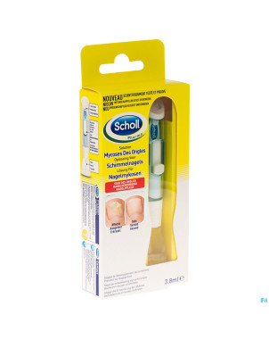 Scholl cure ongles fongiques 3,8ml + 5 limes