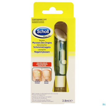 Scholl cure ongles fongiques 3,8ml + 5 limes