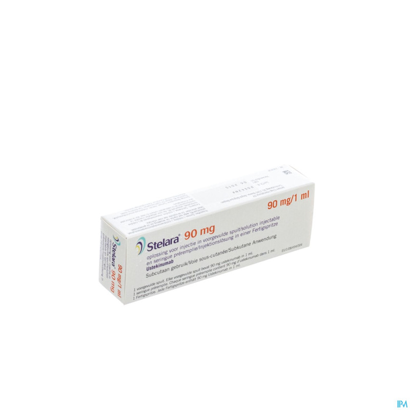 Stelara 90mg/1,0ml sol inj ser preremplie 1x1,0ml
