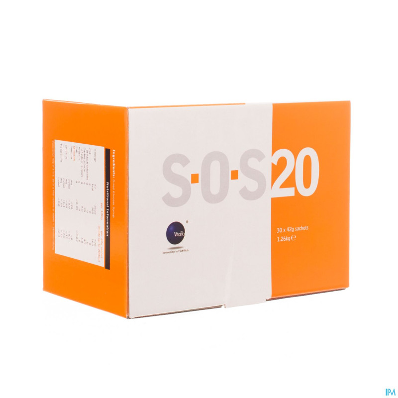 Sos 20 pdr sach 30x42g