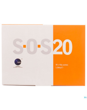 Sos 20 pdr sach 30x42g