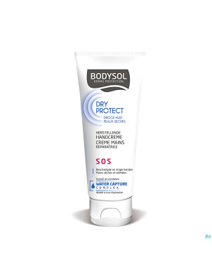 Bodysol dry creme mains sos watercap. 75ml
