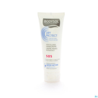 Bodysol dry creme mains sos watercap. 75ml