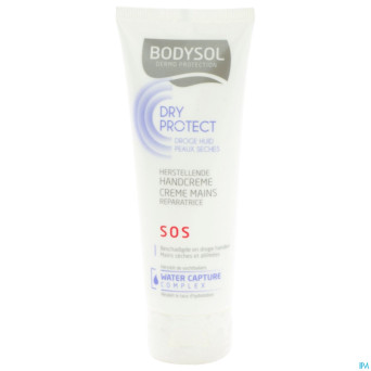 Bodysol dry creme mains sos watercap. 75ml