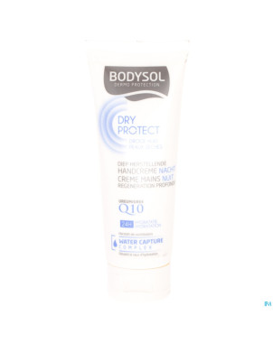 Bodysol dry creme mains nuit q10    75ml