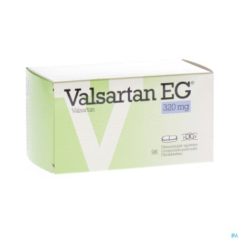 Valsartan eg 320 mg comp pell 98 x 320 mg