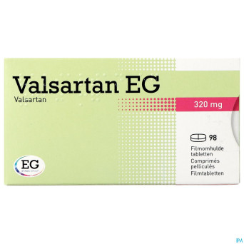 Valsartan eg 320 mg comp pell 98 x 320 mg