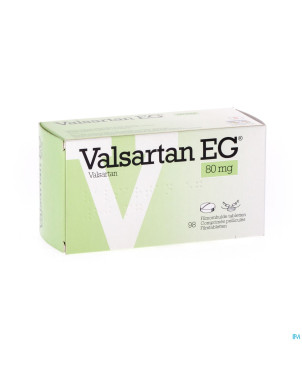 Valsartan eg 80 mg comp pell 98 x 80 mg