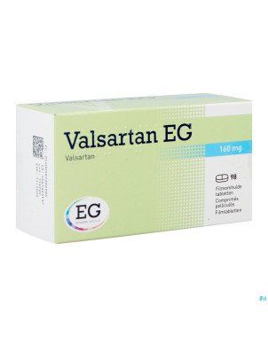 Valsartan eg 160 mg comp pell 98 x 160 mg