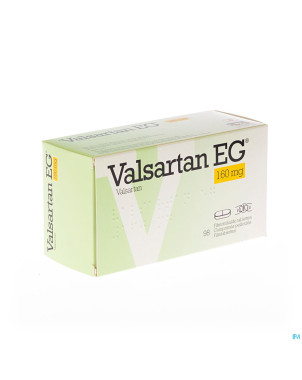 Valsartan eg 160 mg comp pell 98 x 160 mg