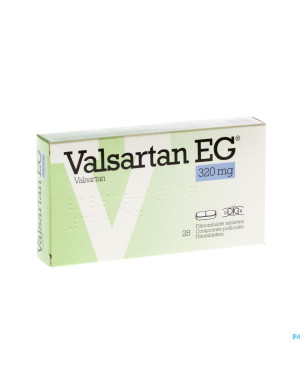 Valsartan eg 320 mg comp pell 28 x 320 mg