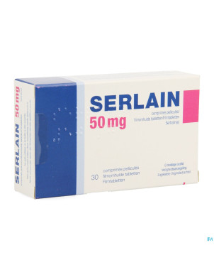 Serlain  50mg pi pharma comp pell  30 x  50mg pip