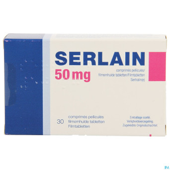 Serlain  50mg pi pharma comp pell  30 x  50mg pip