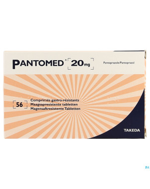 Pantomed pi pharma tabl blist 56x20mg pip